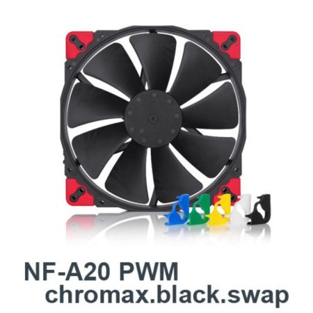 NOCTUA NF-A20 PWM chromax.black.swap