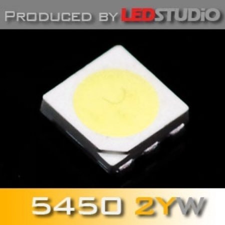2COLOR SMD 5450 2YW LED (40mA + 20mA) (6000K 1Ĩ)