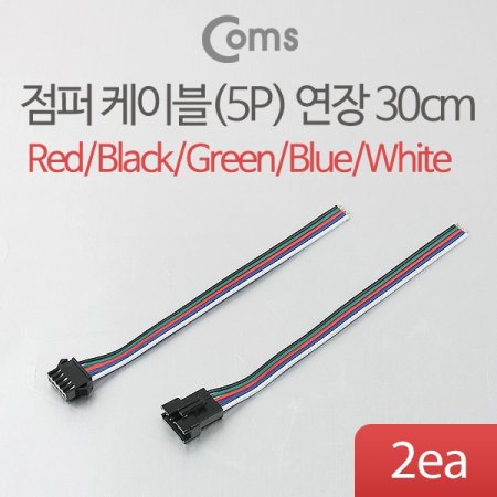 Coms  ̺5P  30cm Red Black Green Blu