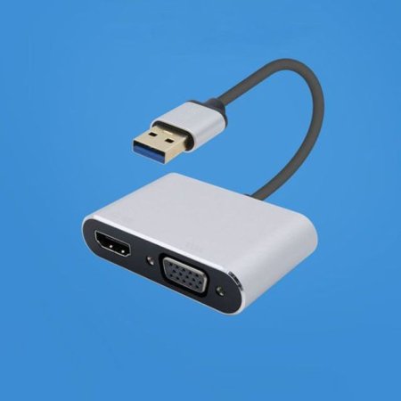 Coms USB 3.0 to HDMI VGA ȯ  ̺