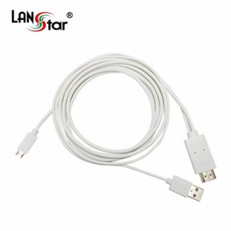 (LANstar) MHL ̺ 5 11  HDMI TV-OUT ̺ (50) (ǰҰ)