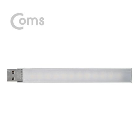 Coms USB LED (ƽ) 12cm 12LED Yellow