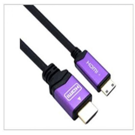 (K)HDMI to Mini HDMI Violet Ż ̺ 2M (Ver1.4) HDMI(A-19) to Mini HDMI(C-19) Ver 1.4 Cable(Violet) (ǰҰ)