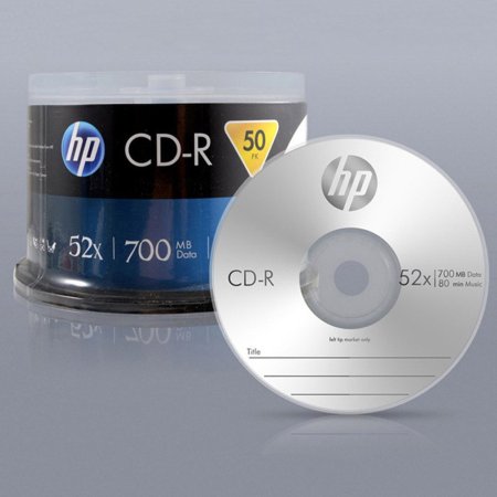 HP Media CD-R 52x 700MB 50p  ̽