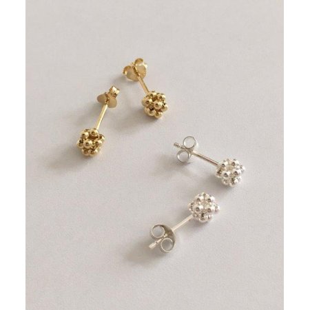 (silver925) honey ball earring