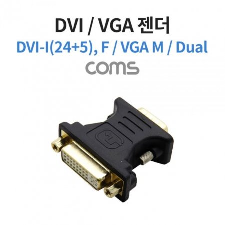 DVI VGA  F M DVI I (24 5) Dual
