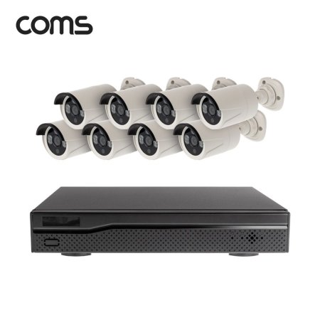 Coms 8ä NVR CCTV IP ī޶ ȭ ǮŰ PoE