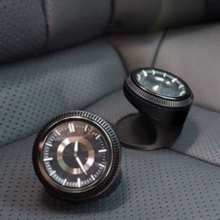 아날로그 시계 자동차 대쉬보드 탁상 시계 워치 블랙