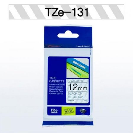  īƮ TZ131(12mm Clear Black)