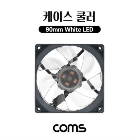 ̽  90mm Case Cooler White LED ȭ BT201