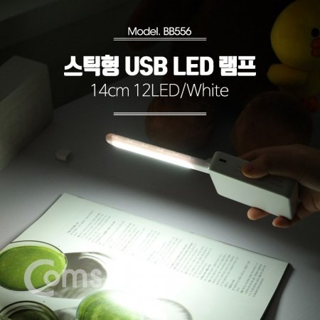 USB LED (ƽ) 14cm 12LED White