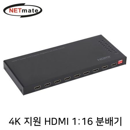 NETmate NM-PTPT6C 4K  HDMI 1:16 й