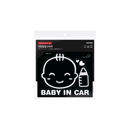 Ʈ 0019 BABY IN CAR() 163x142 (mm) 