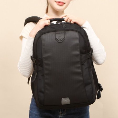 남성 유행 패션 사각백 검정 가방 인기 노트북 백팩