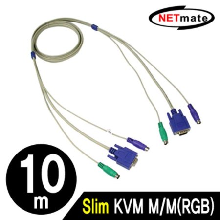  ݸƮ NMC-SKVM100M Slim KVM M/M(RGB)