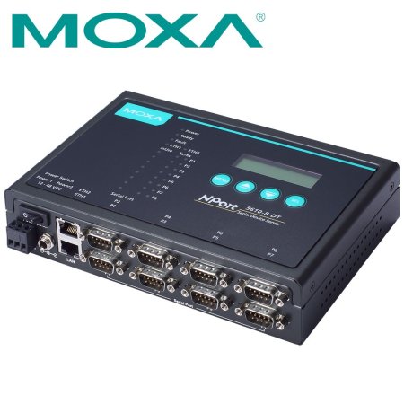 MOXA NPort 5610-8-DT 8Ʈ RS232 ̽ 