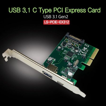 Lineup USB 3.1 C Ÿ PCI Express Card