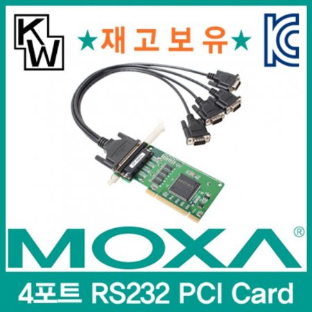 MOXA CP-104UL-DB9M 4Ʈ PCI øī(PC