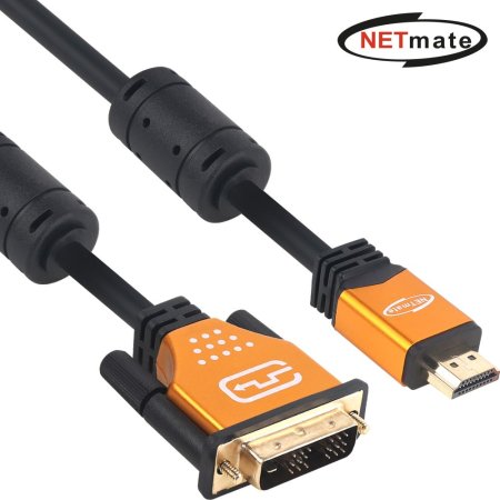 ݸƮ NM-HD02GZ HDMI to DVI Gold Metal ̺2m