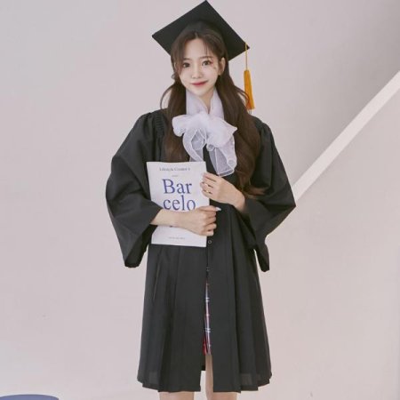 여자 졸업가운 학사복 졸업 의상 졸업사진 졸업사진컨