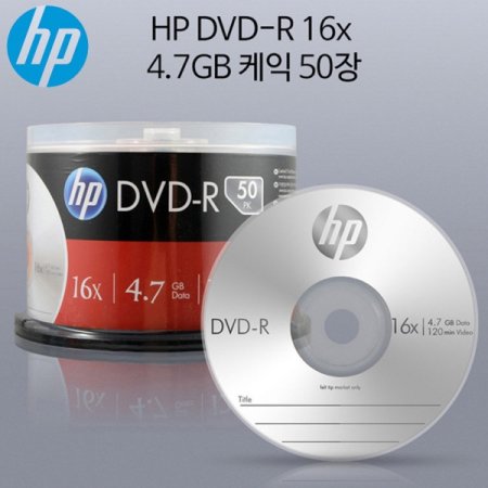 HP Media DVD-R 16x 4.7GB (50P  ̽)
