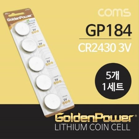  GP  CR2430 5ea-3.0V Ƭ μ