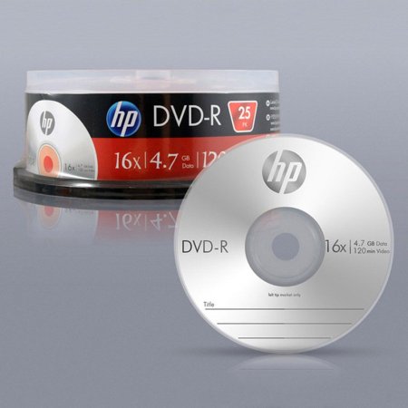 HP Media DVD-R 16x 4.7GB 25p  ̽