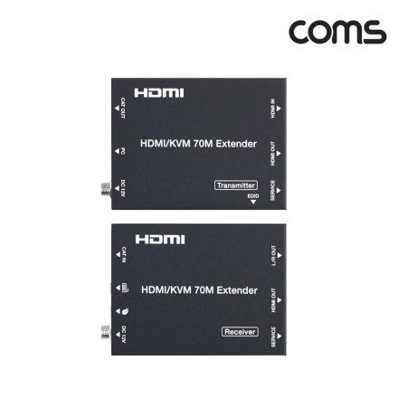 Coms HDMI KVM  70m 4K60Hz Ű 콺 