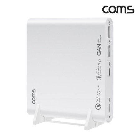 Coms 120W 4Ʈ GaN   USB-C PD3.0 QC4.0+