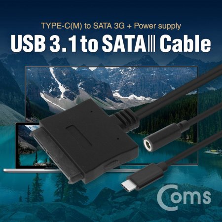 Coms USB 3.1 CŸ SATA III ȯ SATA 3G