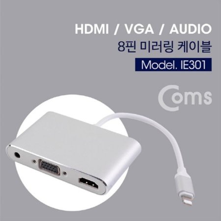 8  ̷ -8Pin to HDMI VGA AUDIO