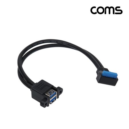 USB Ʈ 19Pin 20Pin to USB 3.0 2Ʈ 30cm