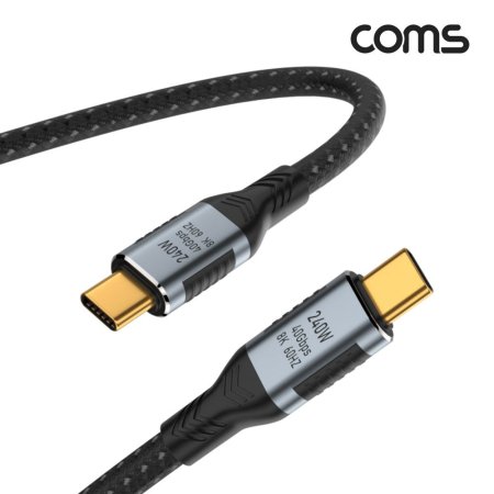 (COMS) 240W 40Gbps USB4 C to C ŸC ̺ 1.2M