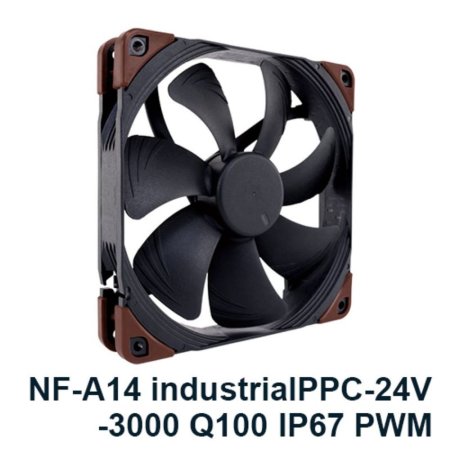 NOCTUA NF-A14 industrialPPC-24V-3000 Q100 IP67 PWM