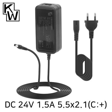 KW 24V 1.5A SMPS ƴ(5.5x2.1mm C )