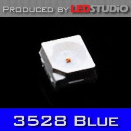 SMD 3528 1Chip LED (20mA) - Blue (1-2000 EA)