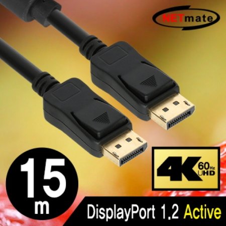 NETmate NM-DPA15 DisplayPort 1.2 Active ̺ 15m