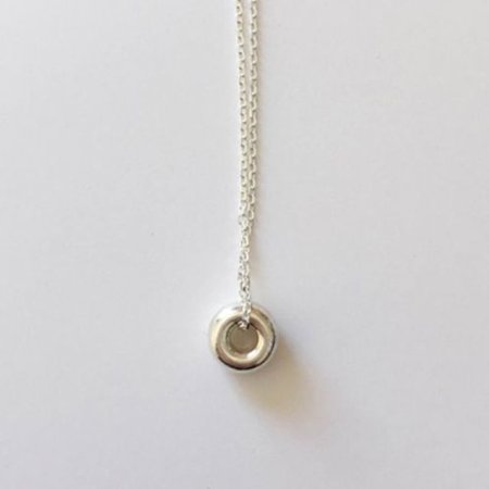 (silver925) well necklace
