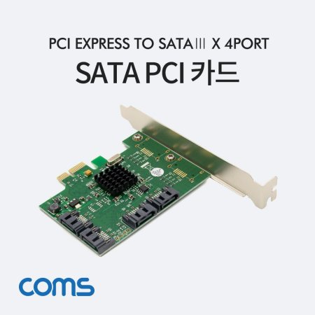 PCI Express ȯ  SATA 4Ʈ to PCI-E 4x 
