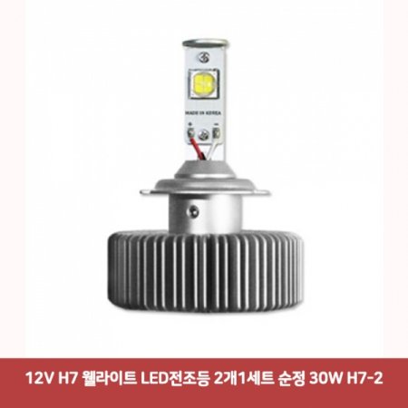 12V H7 Ʈ LED 21Ʈ  30W H7-25090