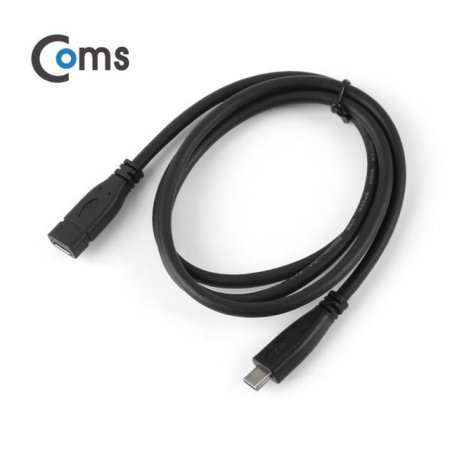 Coms USB 3.1(Type C) ̺  1M Black 