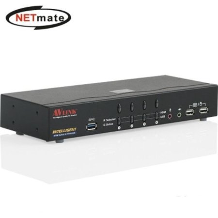 NETmate 4K 60Hz HDMI 2.0 KVM 4 1 ġ USB