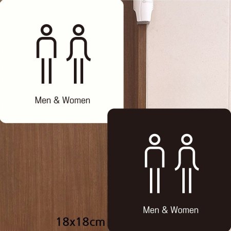 18x18cm Women ȭƮ  Men