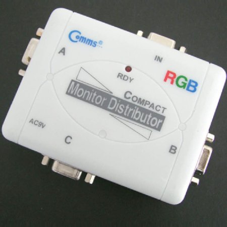 모니터 분배기 3대1 VGA RGB