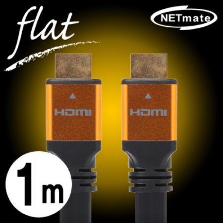 NETmate HDMI 1.4 Gold Metal ÷ ̺ 1m