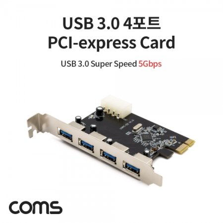USB 3.0 4Port PCI-express card 4Ʈ
