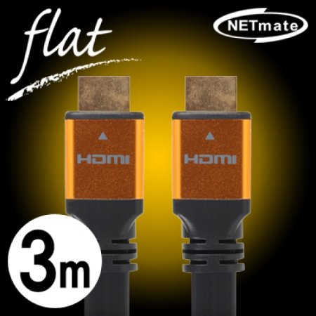 NETmate HDMI 1.4 Gold Metal ÷ ̺ 3m