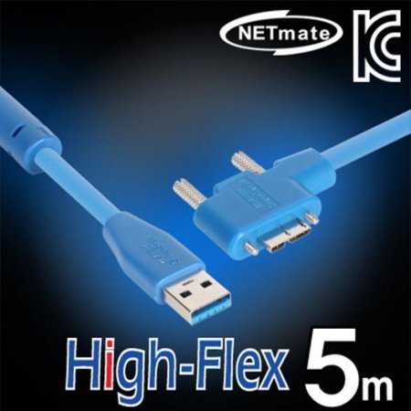 ݸƮ USB3.0 High-Flex AM-MicroB( )  5m (ǰҰ)
