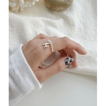 (silver 925) spring wavy ring