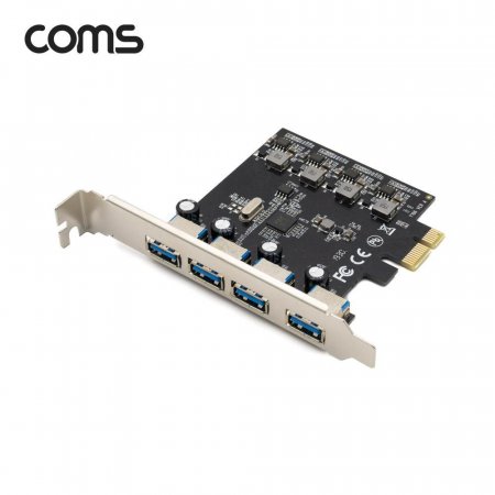 Coms USB 3.0 4Port PCI-express card PCI-E ī